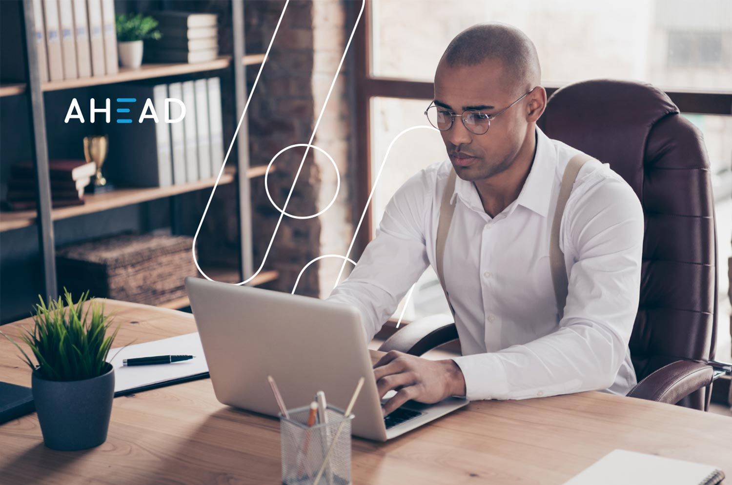 man on laptop