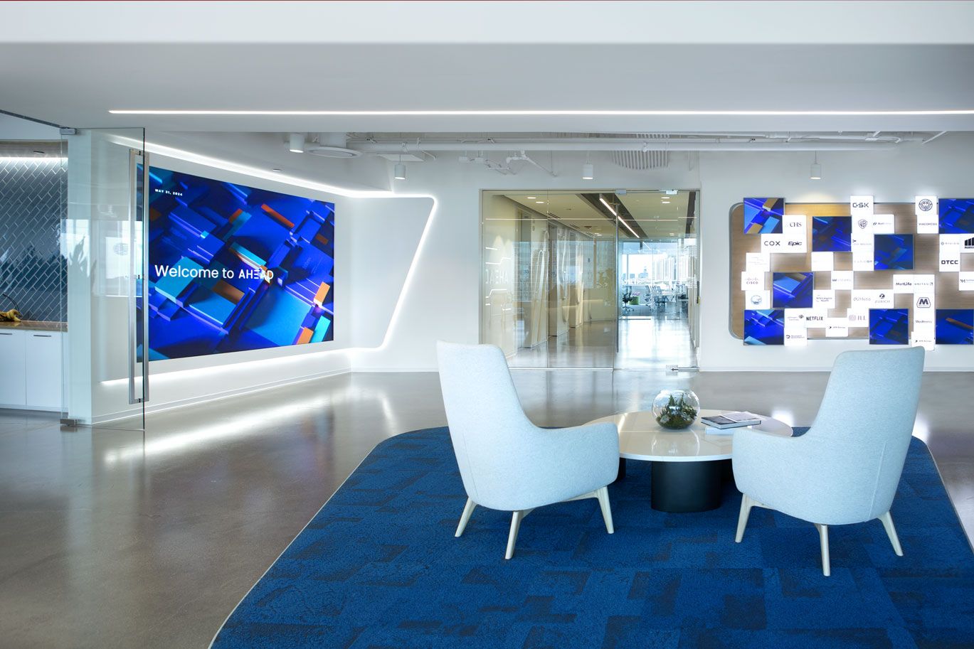 ahead office entry